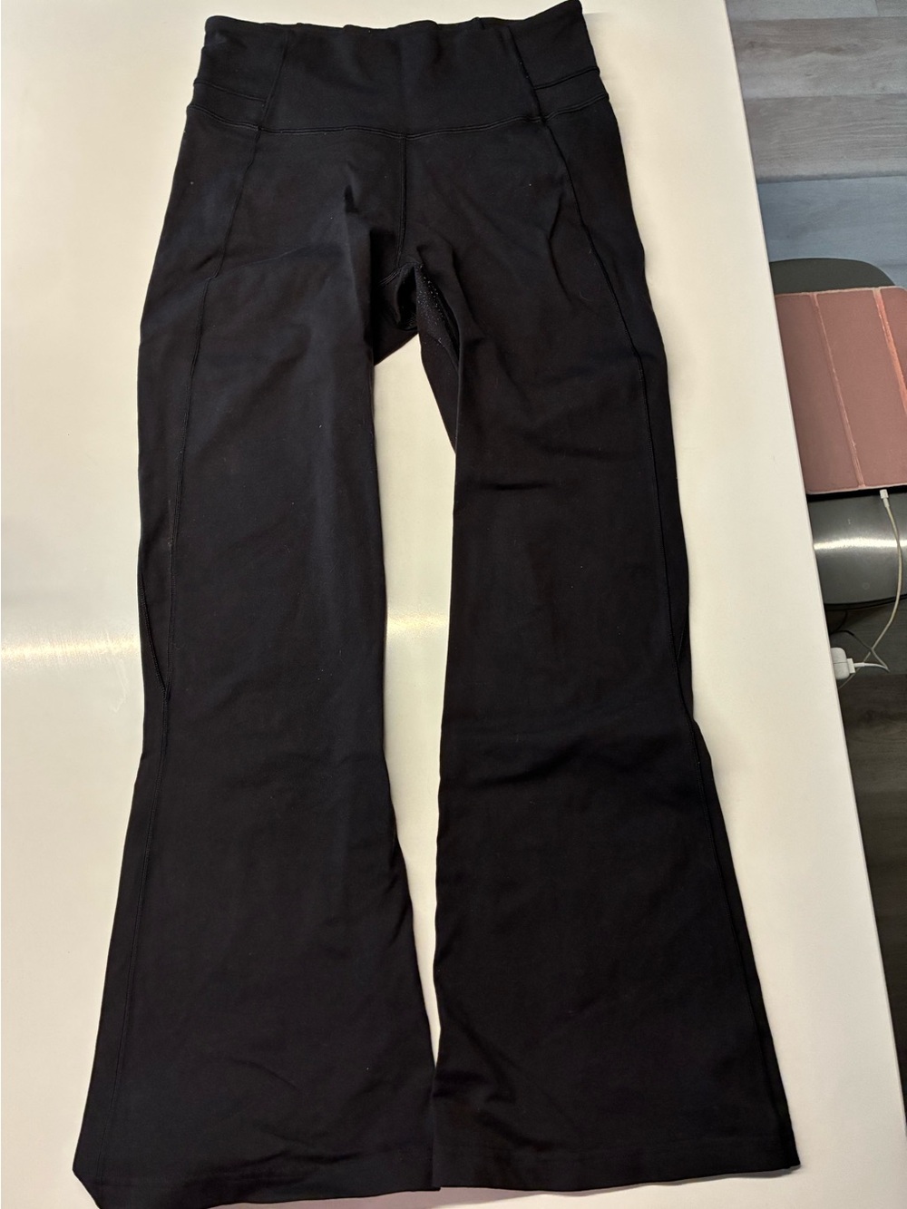 Lululemon groove bootcut leggings HEMMED